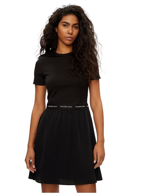 CALVIN KLEIN Short dress with strap CALVIN KLEIN | J20J223066BEH